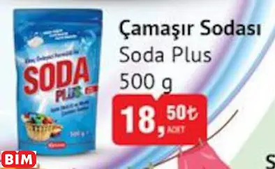 SODA PLUS ÇAMAŞIR SODASI SODA PLUS ÇAMAŞIR SODASI
